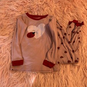 Leveret Girls Long Sleeve Pajama Set